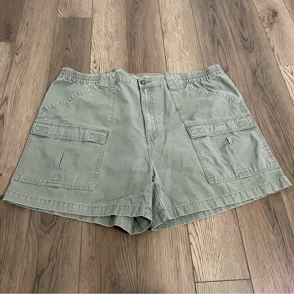 Cabelas Outdoor Cargo Shorts Green